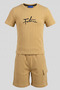 Boy's Shorts Set Printed - 5