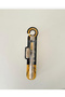 Toothbrush Large Gold 4 Cm - 6