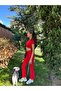 Spanish Leg Red Leggings - 2