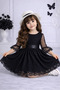 Hat Guipure Lace Princess Girl's Dress Lace Pcs - 3