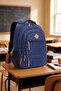Unisex Daily School Travel Backpack Gk19 Navy Blue