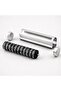 Silver Color Vehicle Parking Telephone Number Dialer Adjustable Dial-Up Torpedo Top Cylinder Numberer - 7
