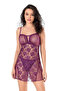 Purple Short Tulle Nightgown - 2