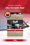 Lilie Car Cleaning Cloth Microfiber Large Size Wheel and Threshold Drying Cloth 70X50 cm Brown