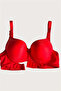Micro Fabric Hollow Underwire Daily Single Non-Support Bra - 5
