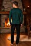 Premium Men's 100% Cotton Long Sleeve Regular Comfortable Fit Pajama Set - 4