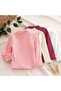 4-Piece Baby Girl - Girl's Long Sleeve Ribbed Blouse - 2