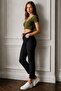 Duryn Mom Women's Black Jeans Denim Pants