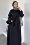 Side Tie Blouse Combination Hijab Dress - 2
