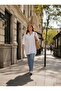 Women's Plus Size 100% Cotton Muslin Tunic Buttoned Shirt - 4