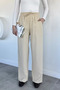Women's Elastic Waist High Waist Palazzo Pants - 2