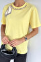 Gülseli Women's T-Shirt with Scarf Collar - 2