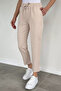 Women's Waist Elastic Fabric Trousers - 2
