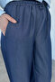 Elastic Waist Tencel Hijab Pants - 2