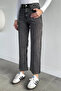 Women's High Waist Cut-Off Leg Jeans - 2