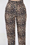 Women's High Waist Leopard Print Pants - 3