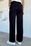 Women's Modal Fabric Stoned Palazzo Trousers - 4