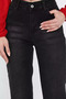 Cut-Off Leg High Waist Women's Jean Denim Trousers - 3