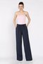 Women's High Waist Pocket Stone Palazzo Pants