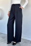 Women's Pleated Wide Leg Pants - 2
