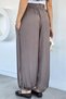 Gülseli Women's Shalwar Model Trousers with Elastic Waist and Cuffs - 4