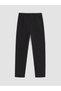 Özmarka New Season Black Slim Fit Boys Gabardine Trousers - 4