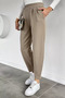 Women's Pocketed Carrot Pants - 2