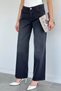Women's Casual Style Wide Leg Jean Denim Pants - 3