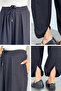 Elastic Waist Shalwar Trousers - 5