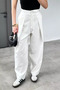 Women's Pleated Wide Leg Pants - 2