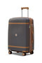 Ultra Line Expandable PP Medium Checked 24 Inch (20-25kg) Luggage, Hard Shell, Unbreakable, Combination Lock, Suitcase