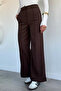 Women's Lawned Wide Leg Trousers - 2