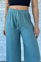 Ribbed Wide Leg Trousers - 3
