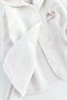 Baby Girl Bathrobe Set with Tulip Pattern - 2