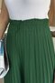 Women's Pleated Loose-Fit Trousers with Elastic Waist (S, M, L Available) - 4
