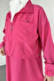 Ruffled Hem, Elastic Waist, Cardigan Combination, Hijab Dress - 4