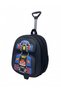 Boys' Kindergarten Nursery Backpack with Wheels Embossed School Bag - 3