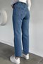 Women's High Waist Cut-Off Leg Jeans - 3