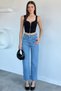 Women's High Waist Cut-Off Leg Jeans