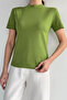 Women's Crew Neck Basic T-Shirt - 2