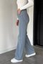 Women's High Waist Palazzo Jean Denim Pants - 3