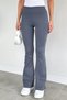 Women's High Waist Spanish Flare Leggings - 2