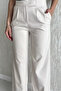 Women's Elastic Waist Velcro Palazzo Pants - 4