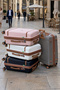 Ultra Line Expandable PP Medium Checked 24 Inch (20-25kg) Luggage, Hard Shell, Unbreakable, Combination Lock, Suitcase - 2