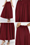 Women's Elastic Waist Balloon Skirt - 5