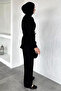 Buttoned Blouse Pants Hijab Double Set - 4