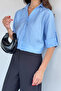 Women's Elastic Waist Shirt - 3