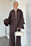 Gülseli Sleeve Ruffled Tunic Elastic Waist Pants Hijab Double Set - 3