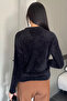 Shirt Collar Buttoned Fleece-Lined Knitwear Sweater (Available in Sizes S, M, L, XL) - 4