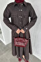 Jean Kot Jile Dress Jacket Hijab Double Set - 5